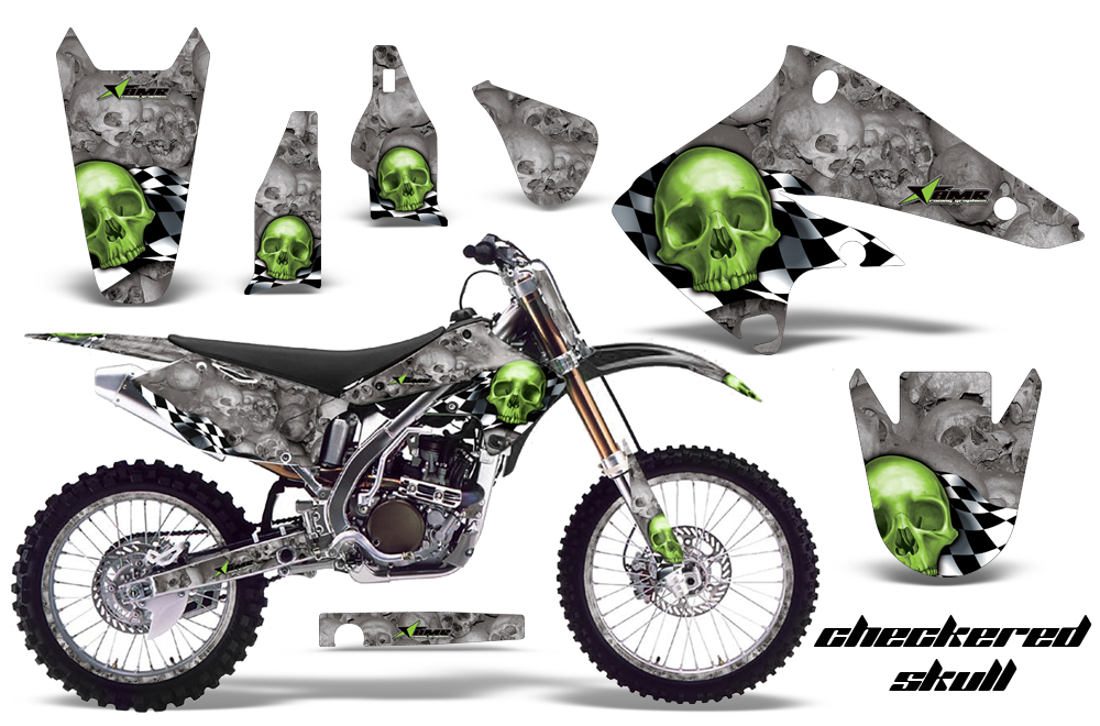 Kawasaki KX250F 04-05 Graphics Kit CS  GS NPs